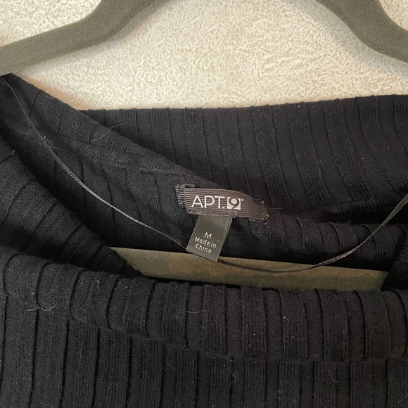Apt 9 Ribbed Sweater Top Size Medium - Picture 3 of 3